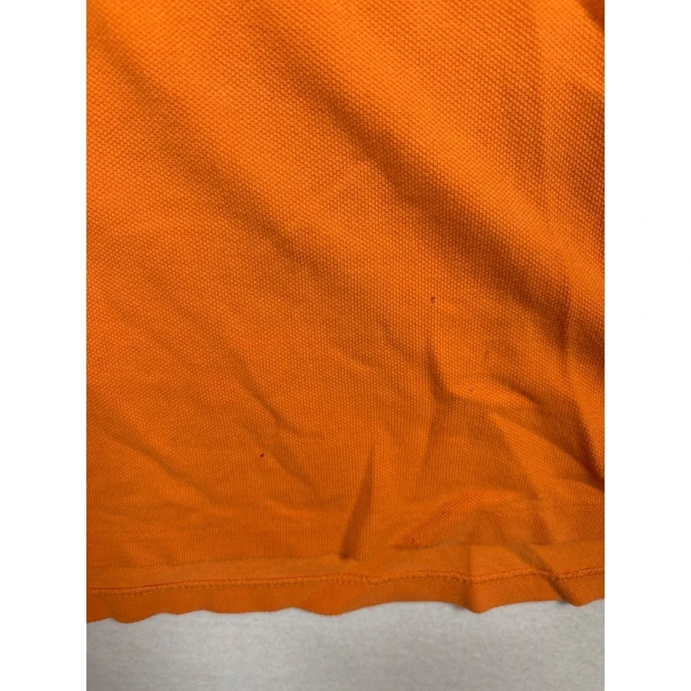 Ralph Lauren Kids Polo Shirt Orange Size 7 Cotton Short Sleeve